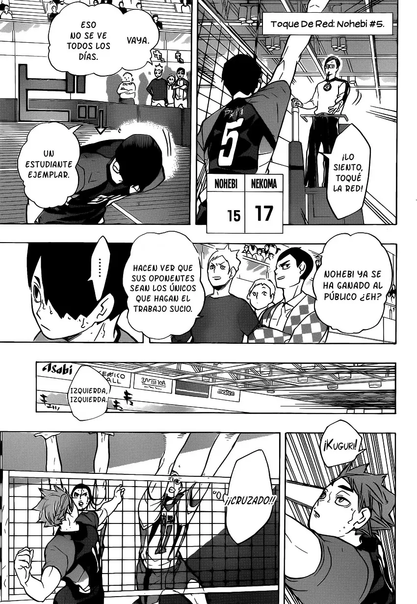 Haikyuu!! capítulo 203 página 8