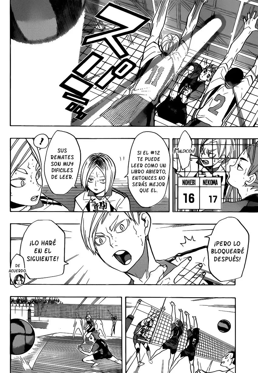 Haikyuu!! capítulo 203 página 9