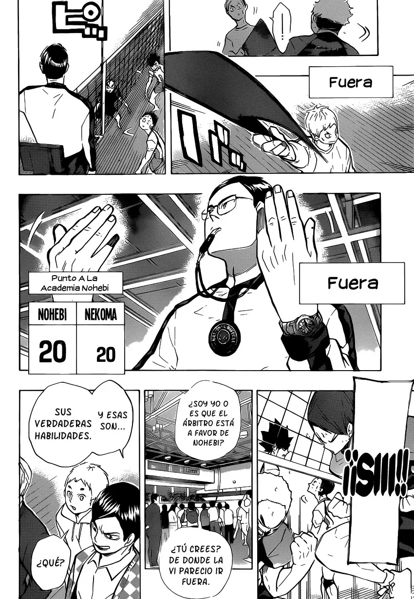 Haikyuu!! capítulo 203 página 15