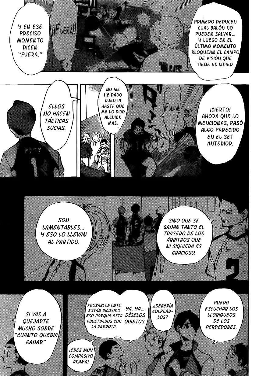 Haikyuu!! capítulo 203 página 16