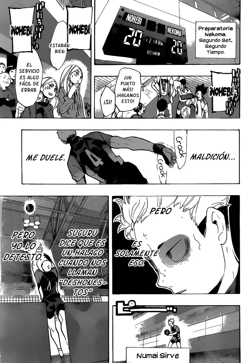 Haikyuu!! capítulo 203 página 18