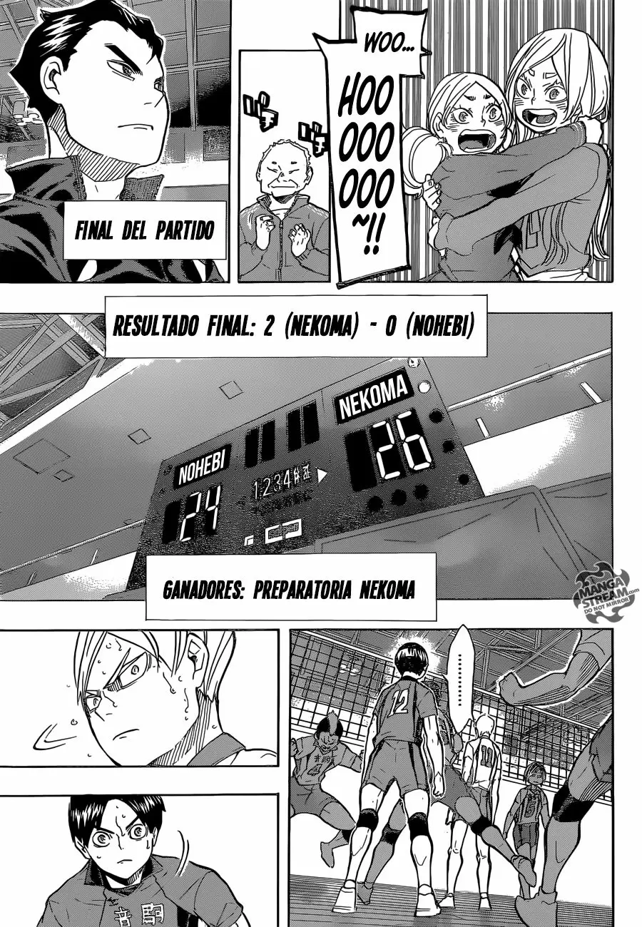 Haikyuu!! capítulo 205 página 15