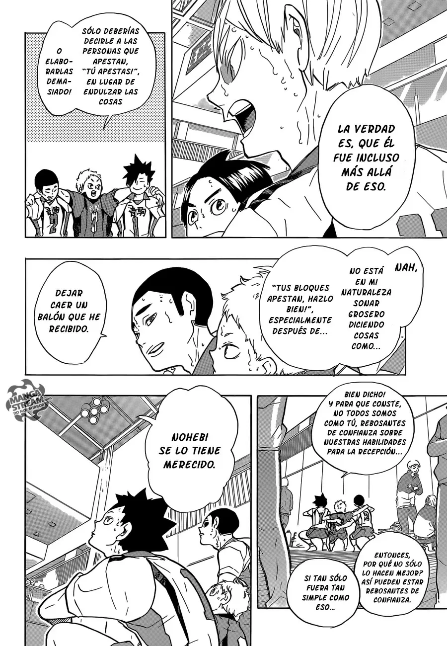 Haikyuu!! capítulo 206 página 6