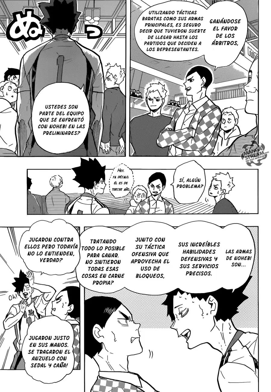 Haikyuu!! capítulo 206 página 7