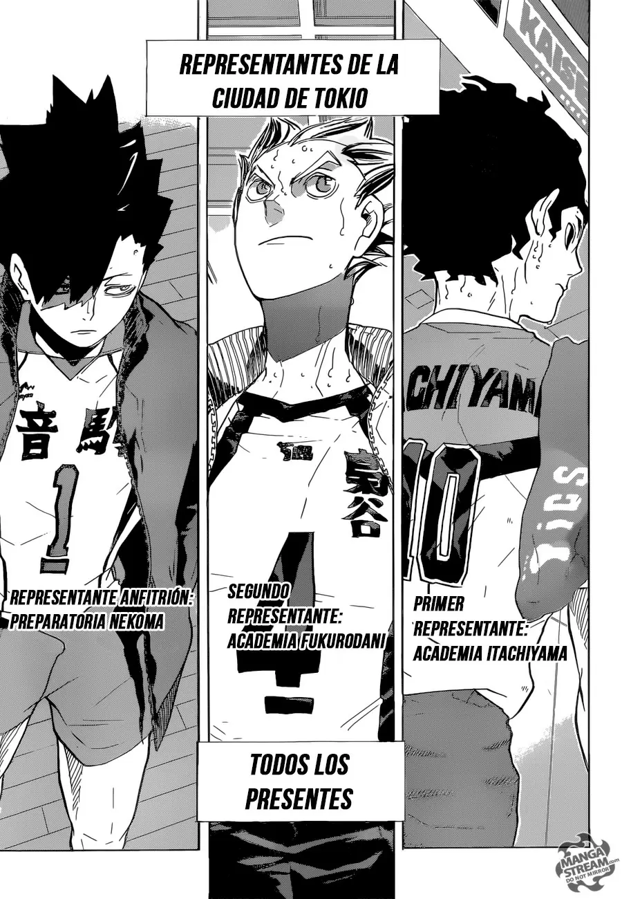 Haikyuu!! capítulo 206 página 16