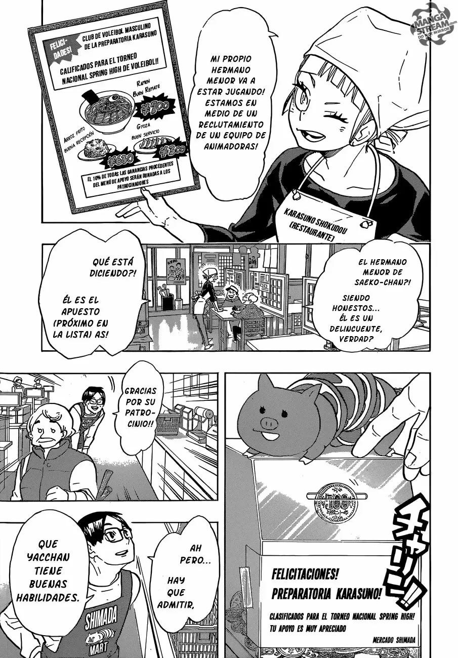 Haikyuu!! - Capítulo 207 - Página 6 - LectorTMOo