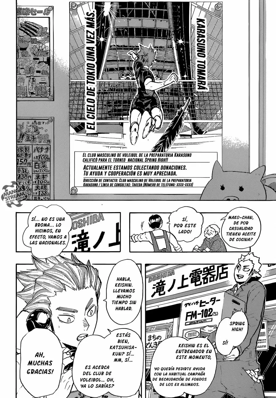 Haikyuu!! - Capítulo 207 - Página 7 - LectorTMOo