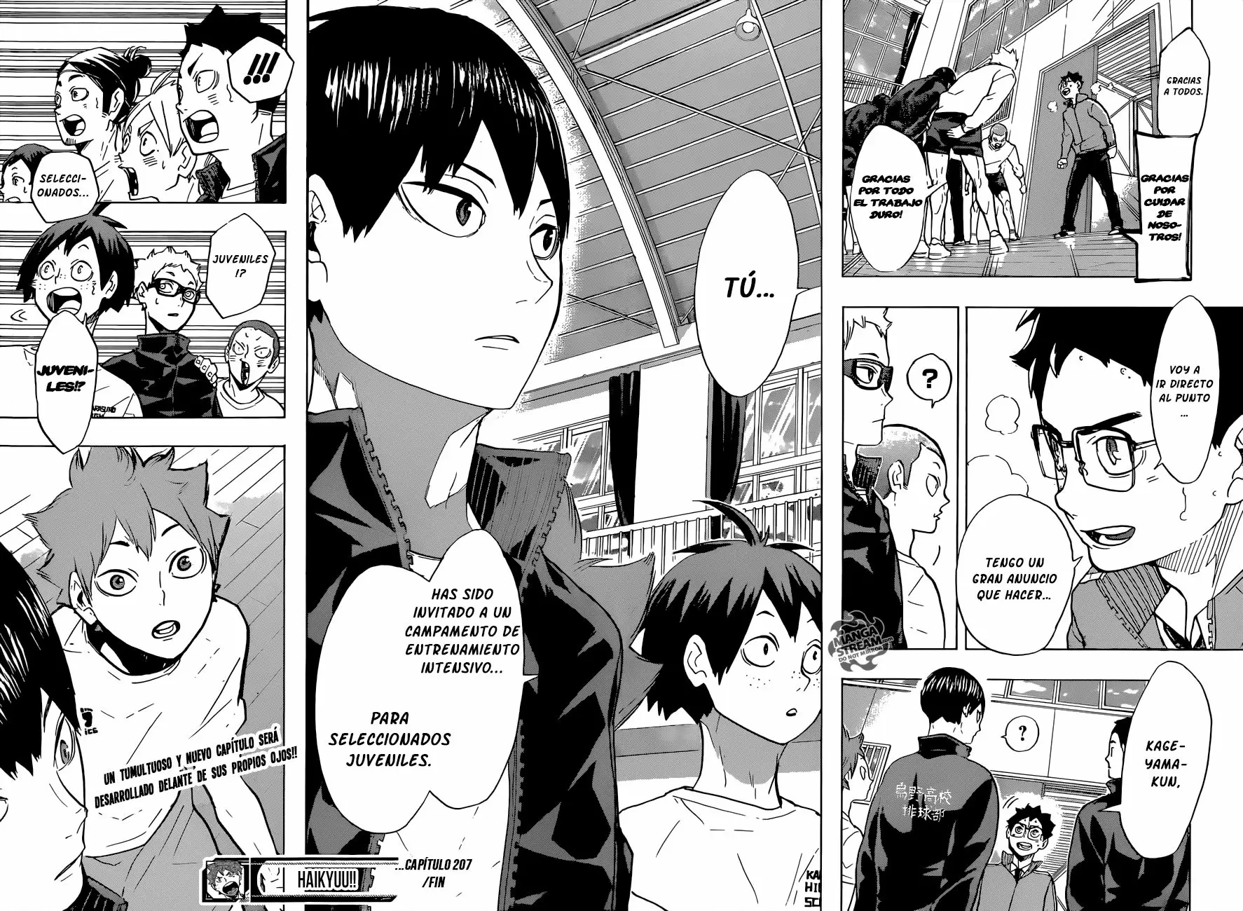 Haikyuu!! - Capítulo 207 - Página 19 - LectorTMOo