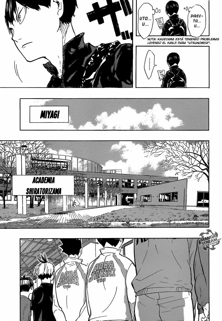 Haikyuu!! - Capítulo 208 - Página 17 - LectorTMOo