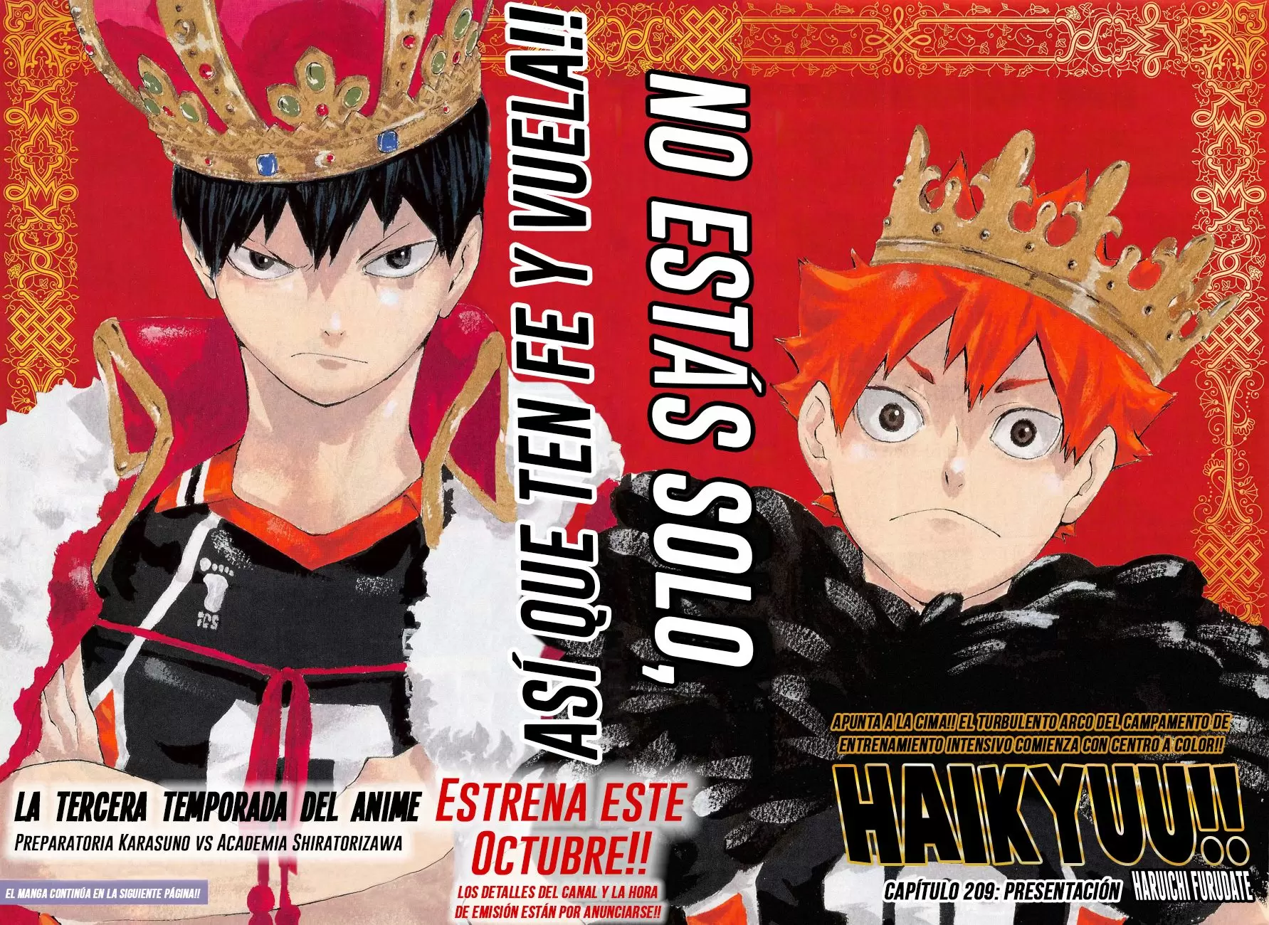 Haikyuu!! - Capítulo 209 - Página 4 - LectorTMOo