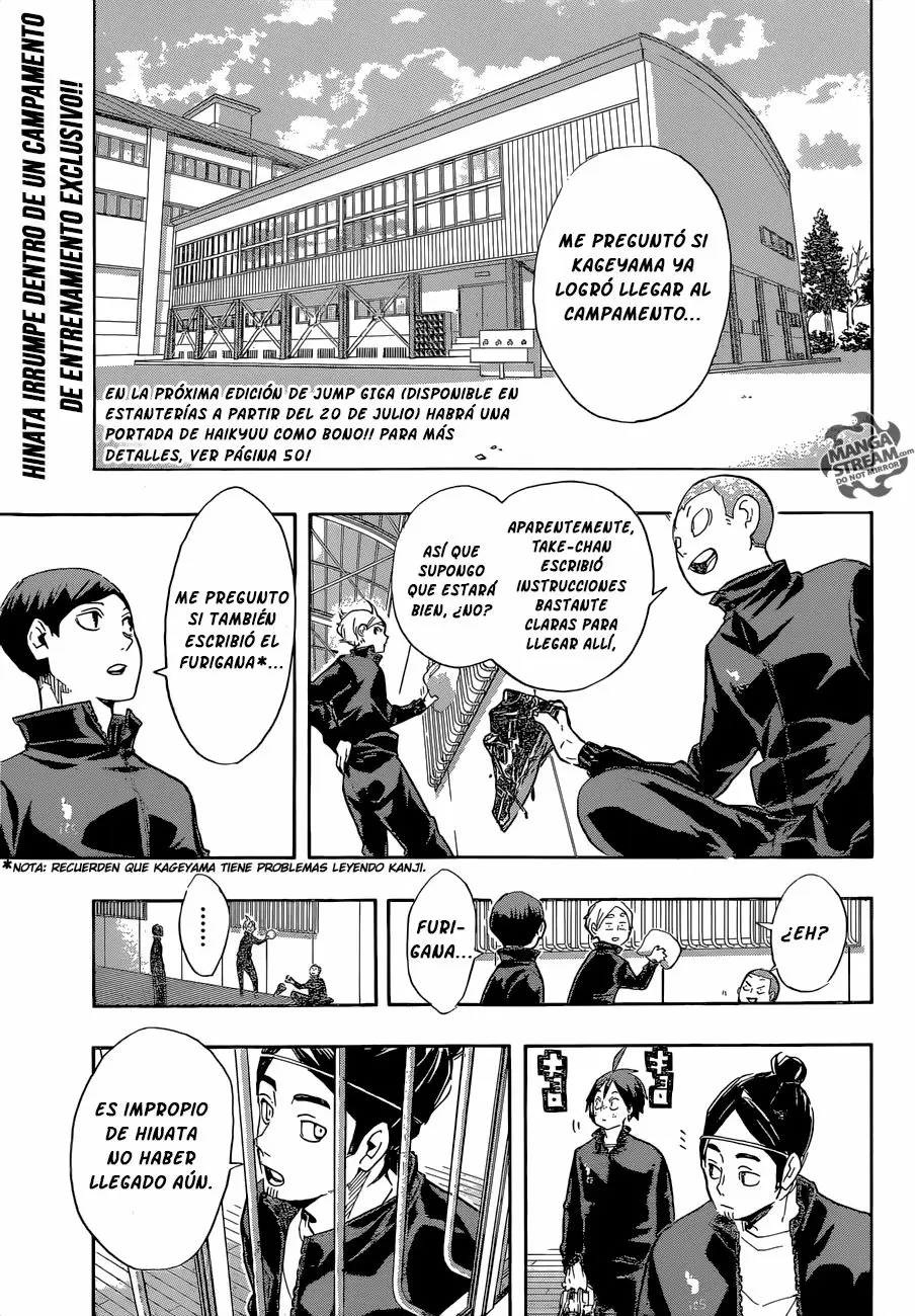 Haikyuu!! - Capítulo 209 - Página 5 - LectorTMOo