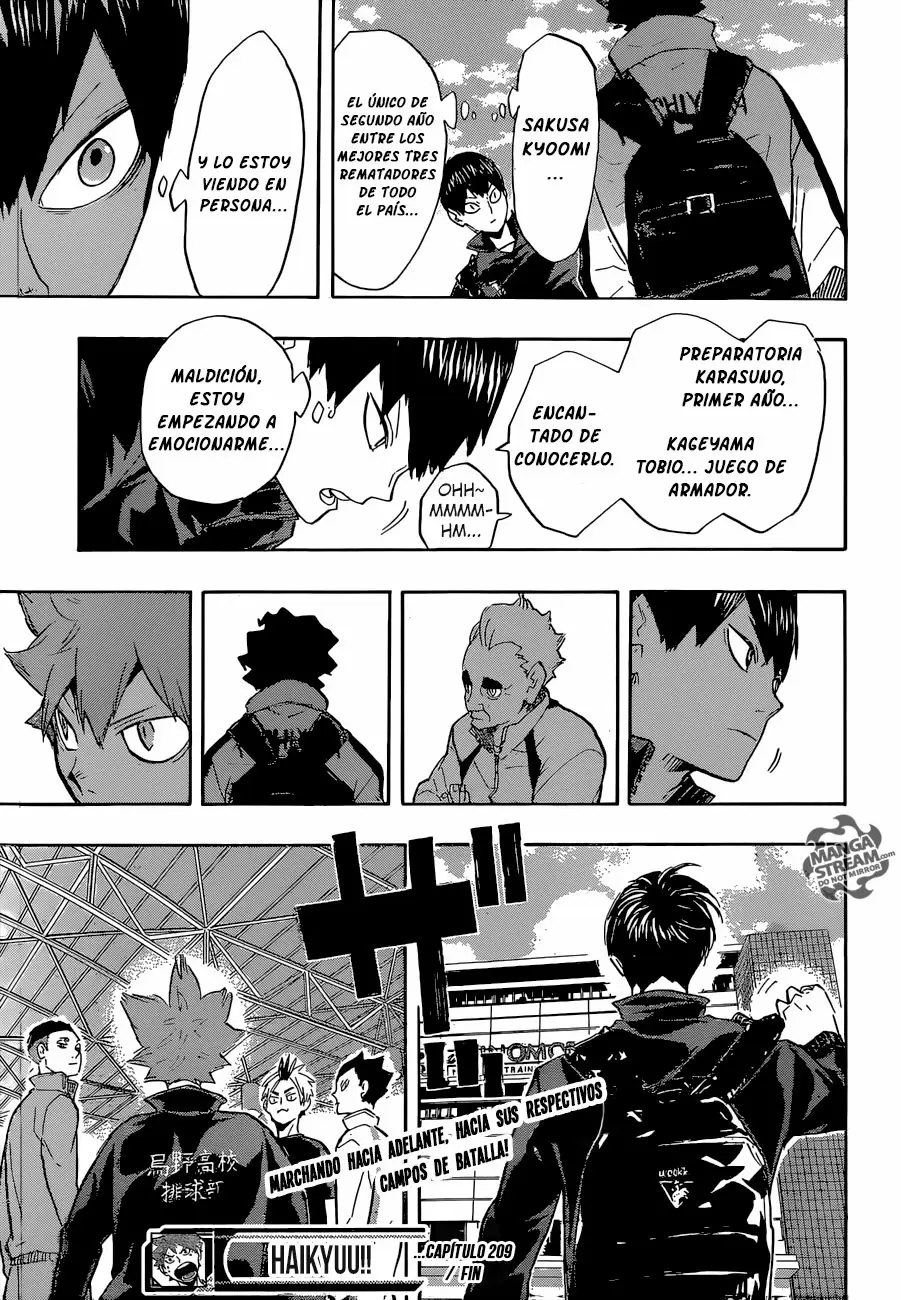 Haikyuu!! - Capítulo 209 - Página 20 - LectorTMOo