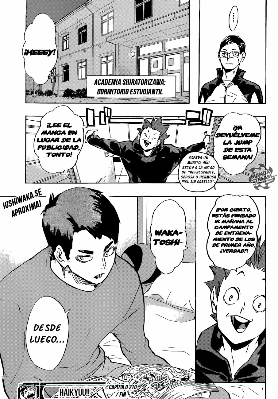 Haikyuu!! - Capítulo 210 - Página 20 - LectorTMOo