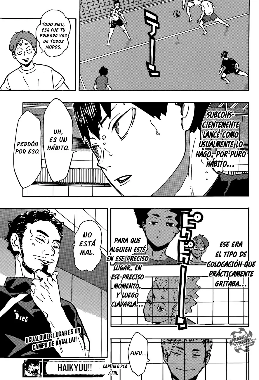 Haikyuu!! - Capítulo 214 - Página 20 - LectorTMOo