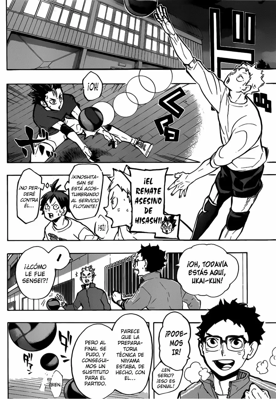 Haikyuu!! capítulo 216 página 17