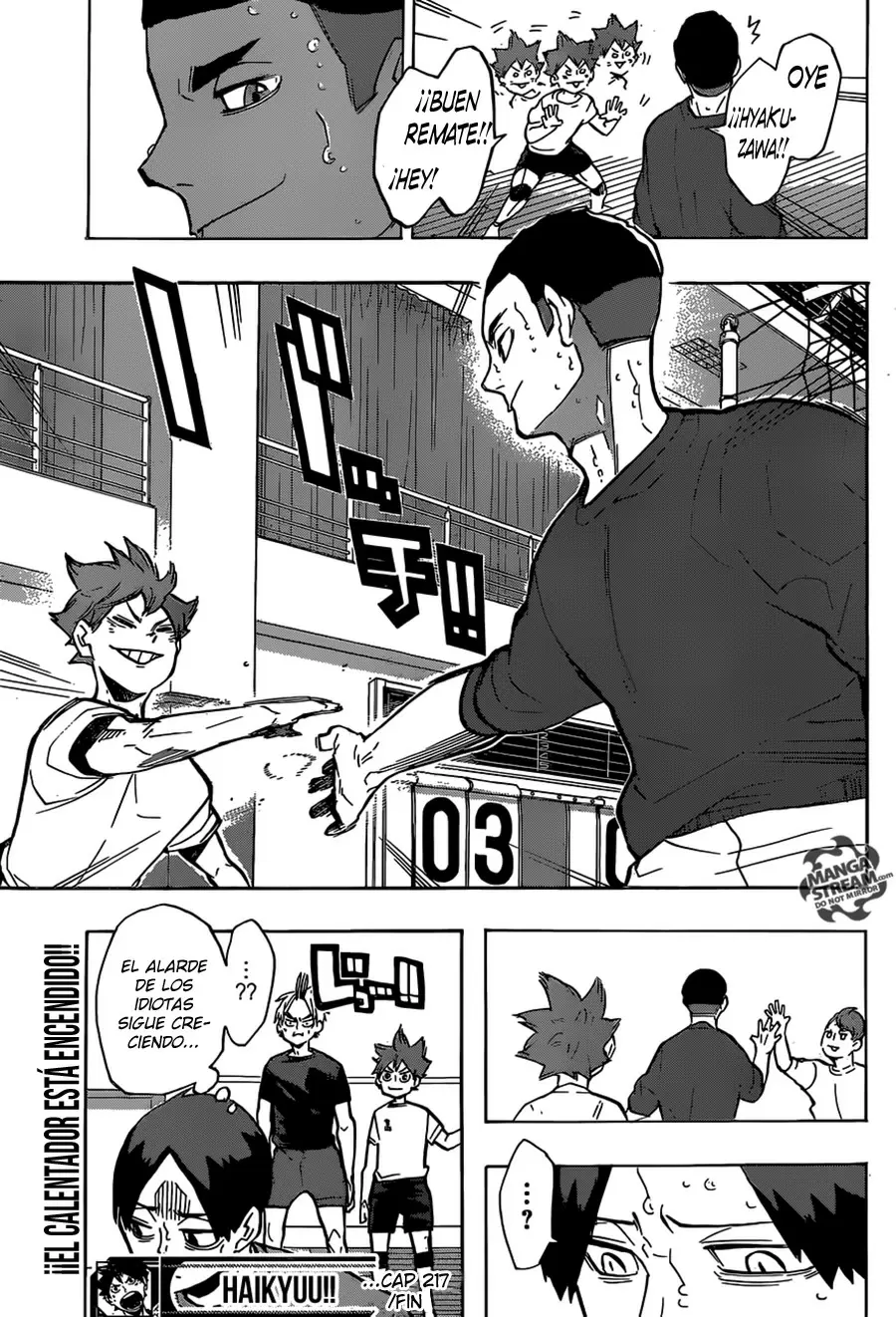 Haikyuu!! - Capítulo 217 - Página 21 - LectorTMOo