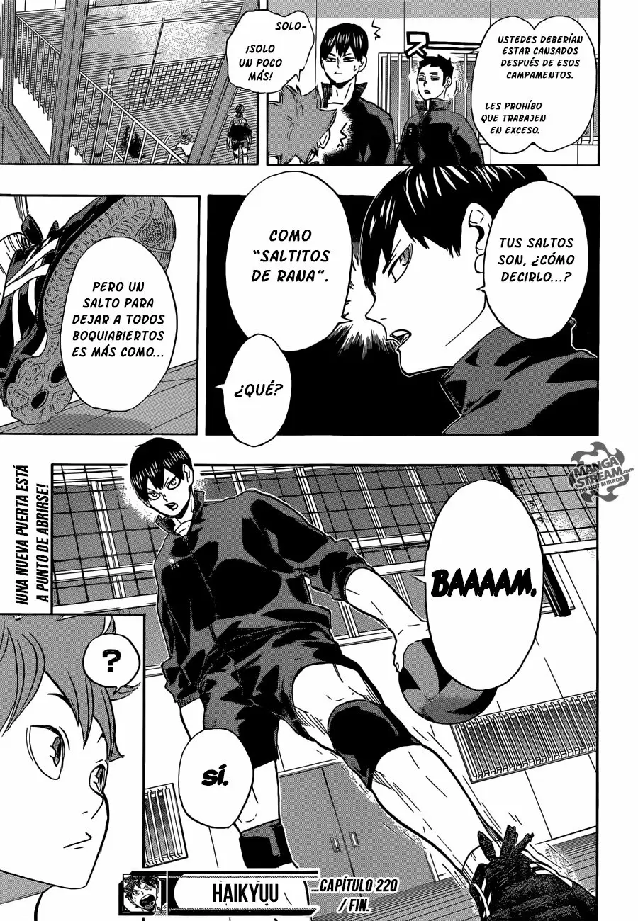 Haikyuu!! - Capítulo 220 - Página 20 - LectorTMOo
