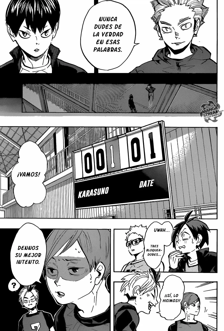 Haikyuu!! - Capítulo 222 - Página 4 - LectorTMOo