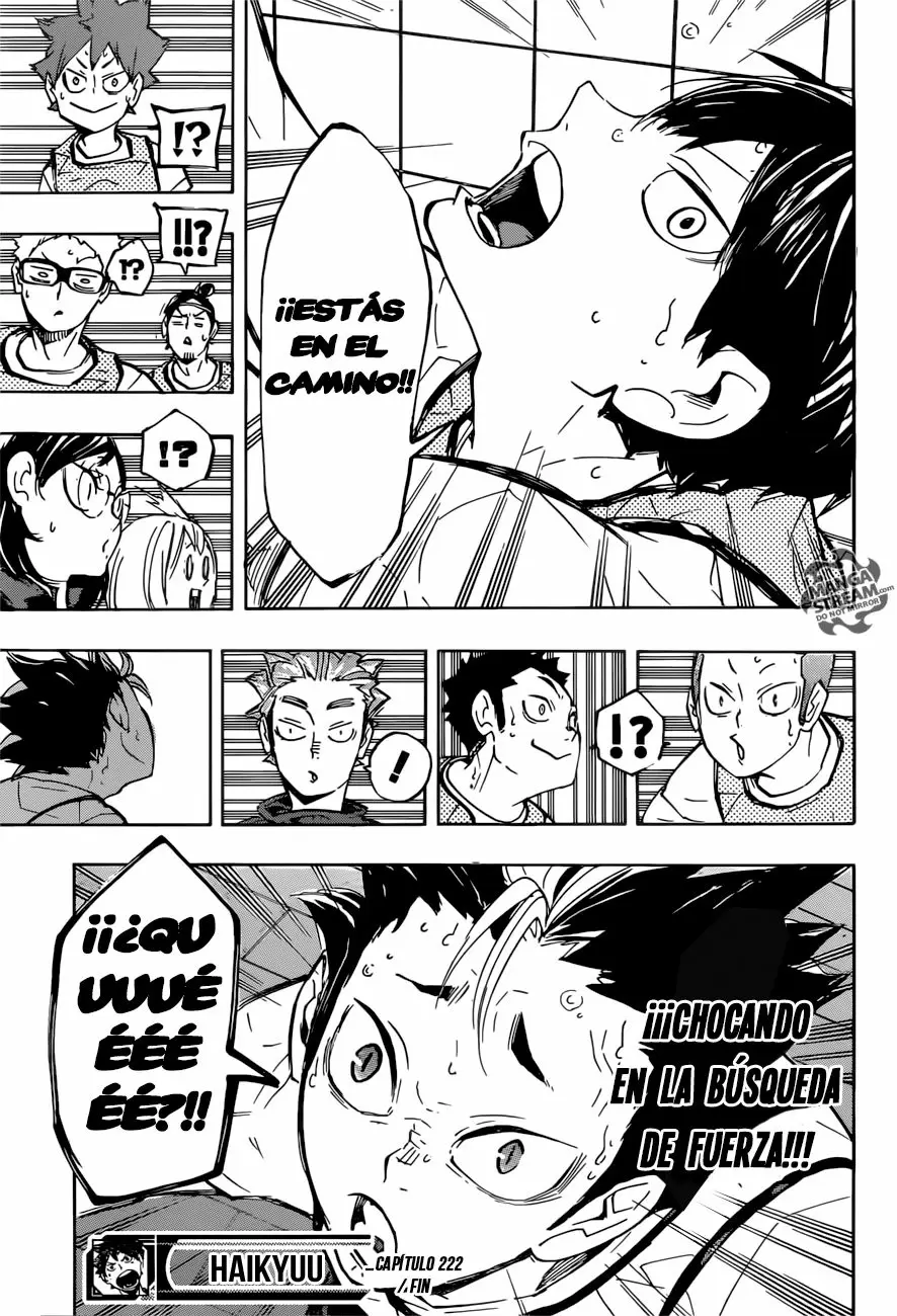 Haikyuu!! - Capítulo 222 - Página 20 - LectorTMOo