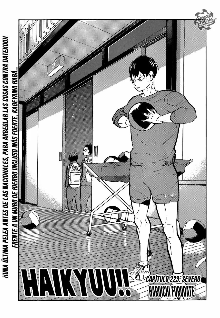 Haikyuu!! - Capítulo 223 - Página 3 - LectorTMOo