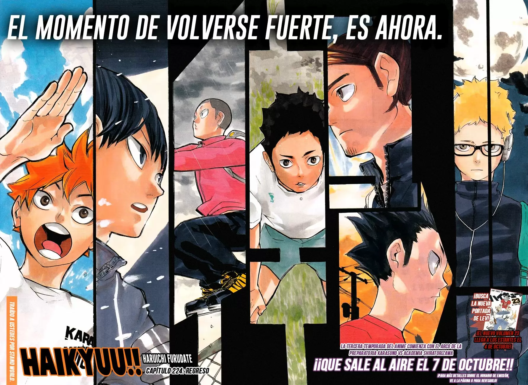 Haikyuu!! - Capítulo 224 - Página 4 - LectorTMOo