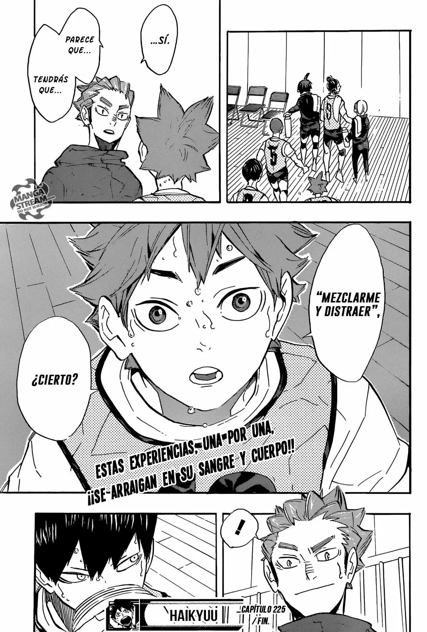 Haikyuu!! - Capítulo 225 - Página 21 - LectorTMOo