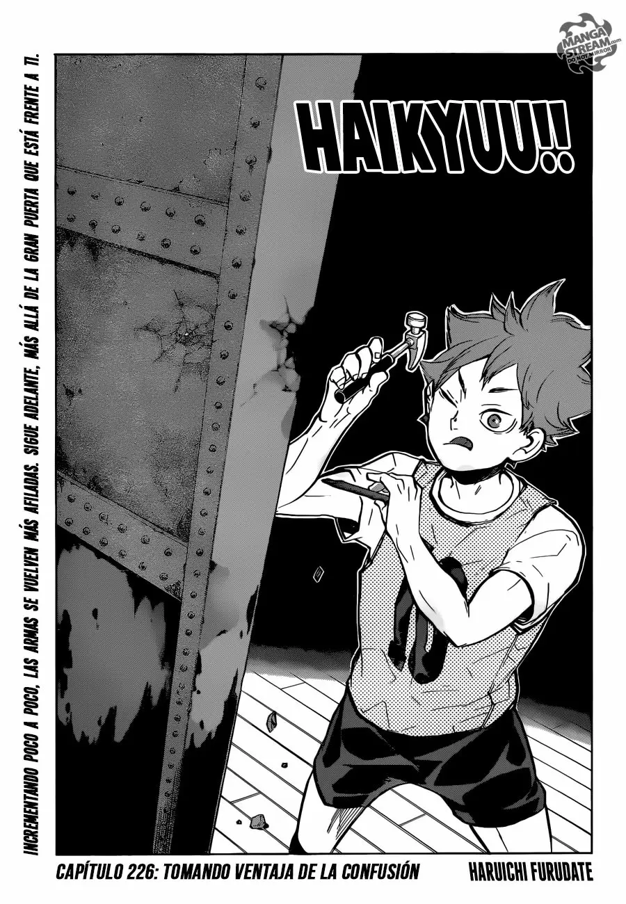Haikyuu!! - Capítulo 226 - Página 2 - LectorTMOo