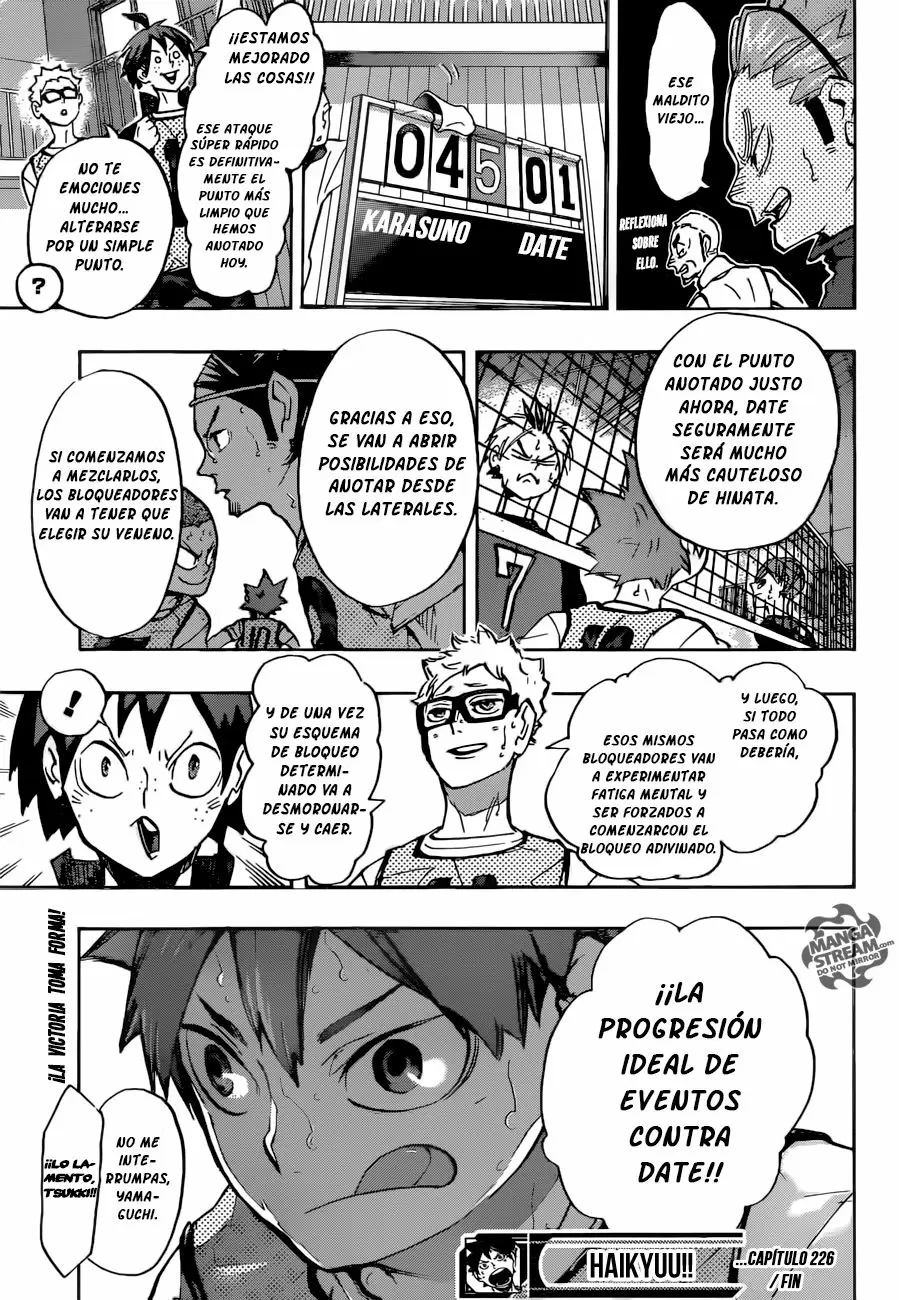 Haikyuu!! - Capítulo 226 - Página 20 - LectorTMOo