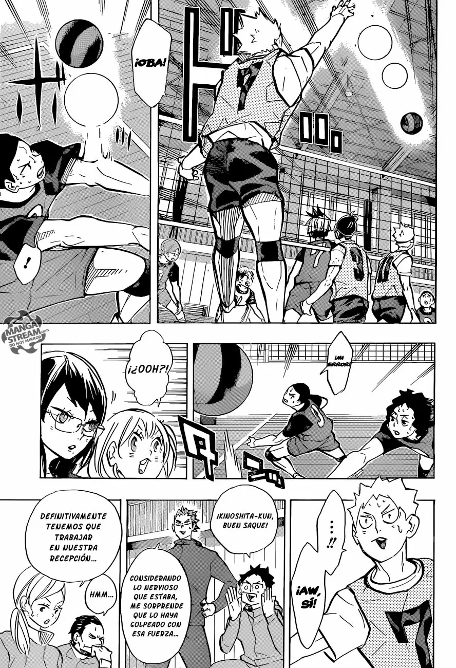 Haikyuu!! capítulo 227 página 8