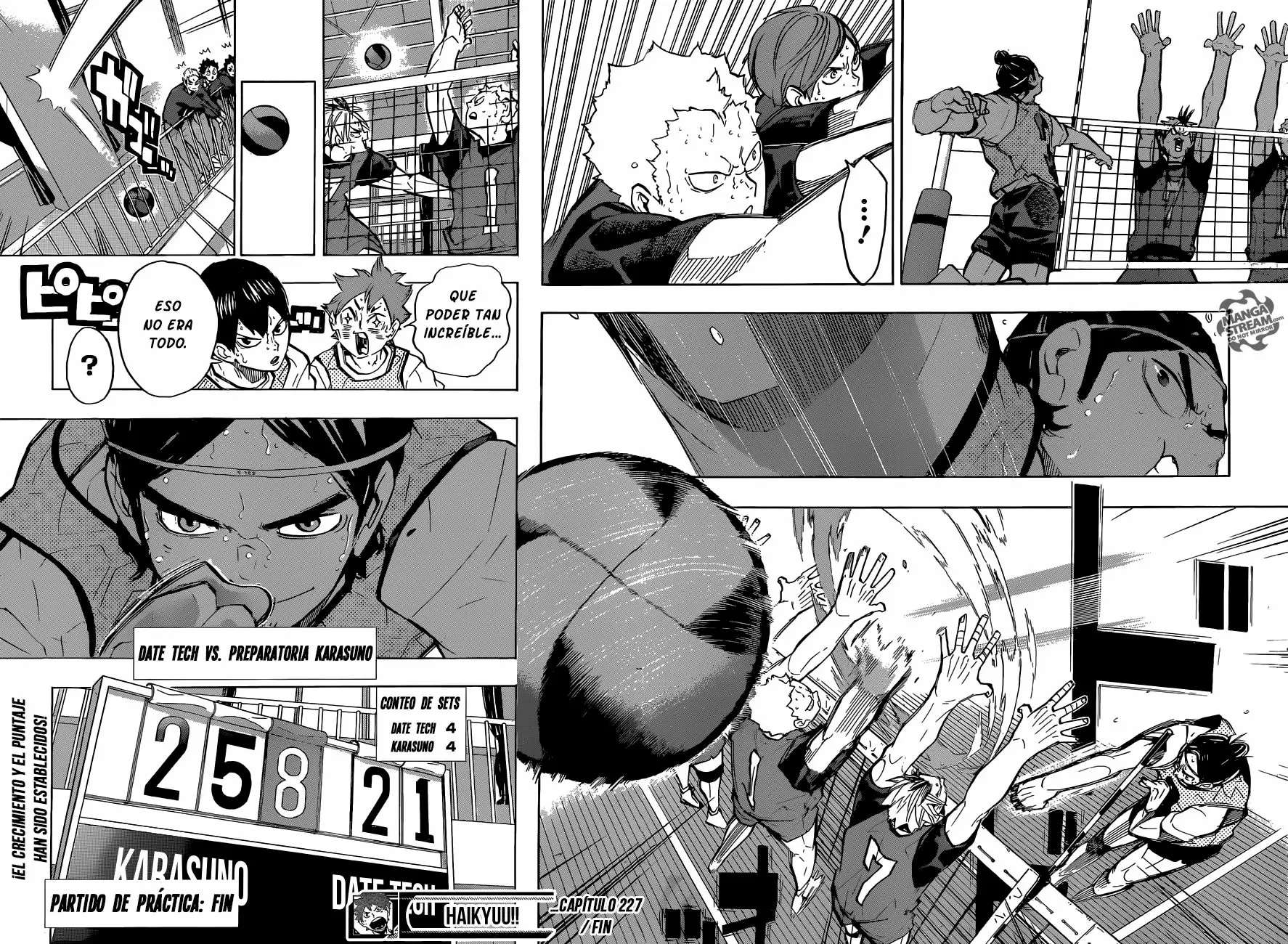 Haikyuu!! capítulo 227 página 19