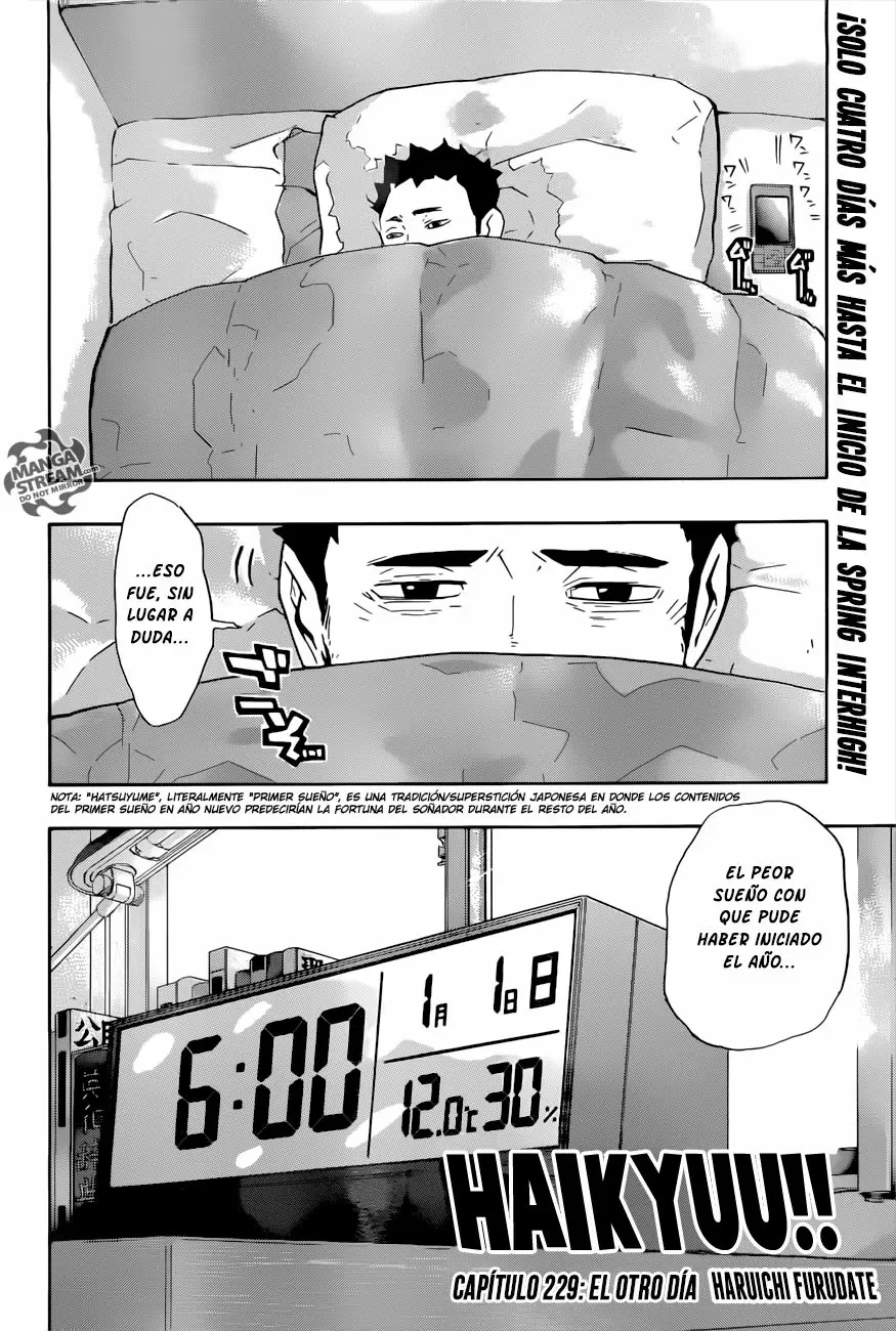 Haikyuu!! - Capítulo 229 - Página 5 - LectorTMOo