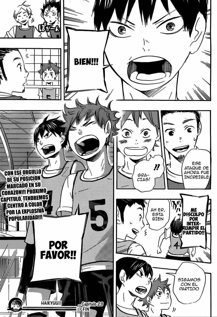Haikyuu!! - Capítulo 23 - Página 17 - LectorTMOo