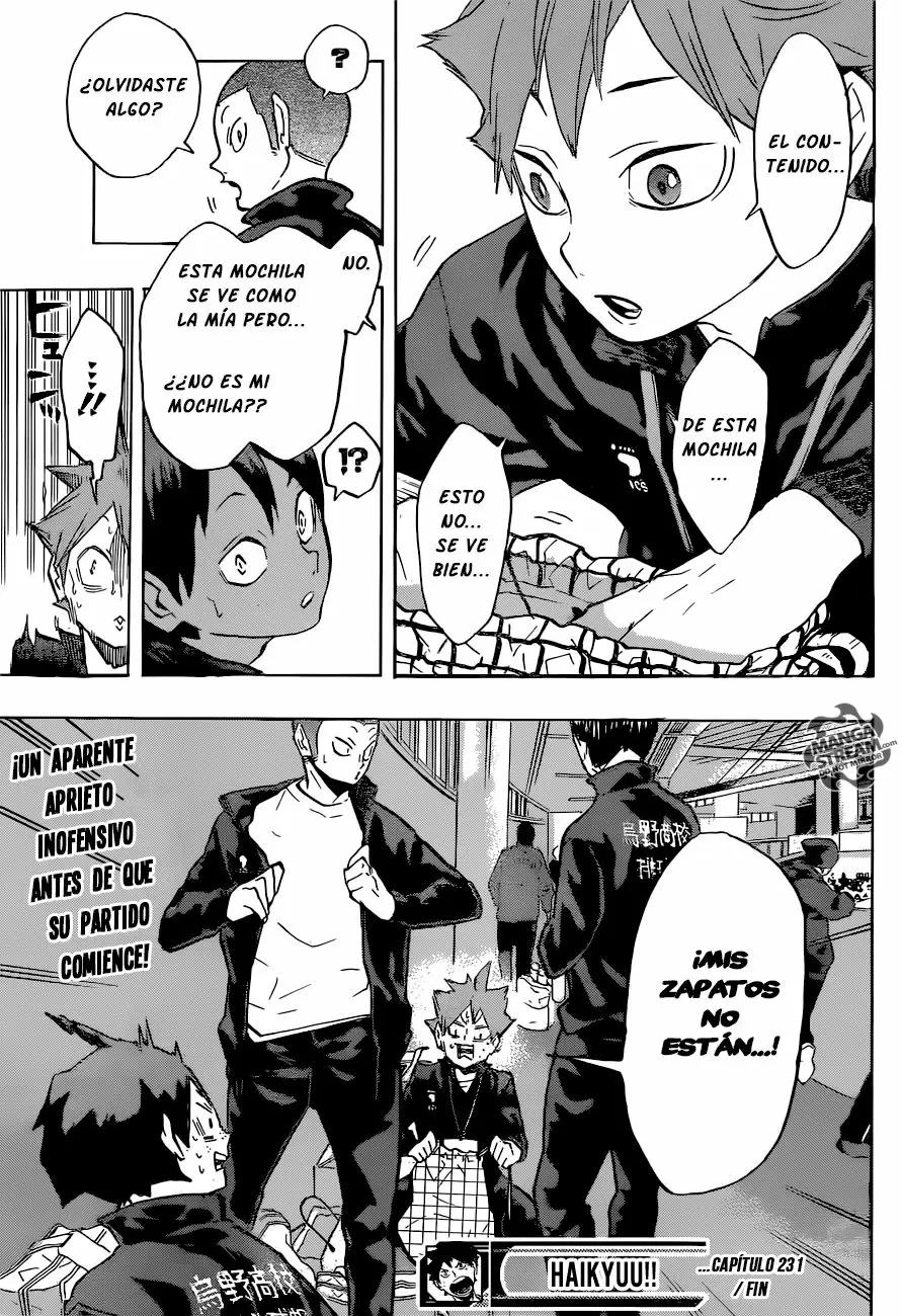 Haikyuu!! - Capítulo 231 - Página 18 - LectorTMOo