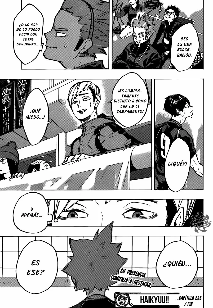 Haikyuu!! - Capítulo 235 - Página 19 - LectorTMOo