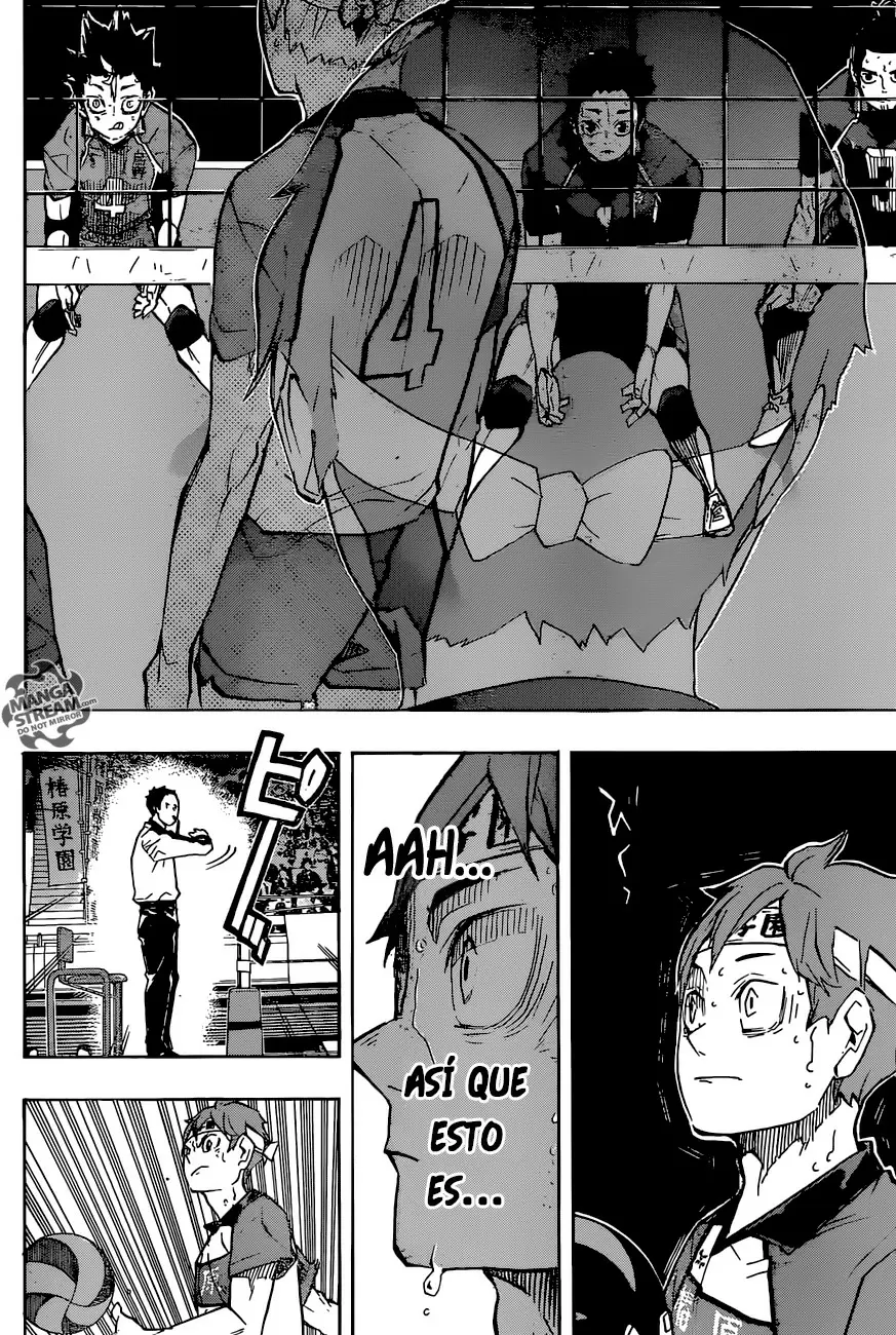 Haikyuu!! capítulo 240 página 15