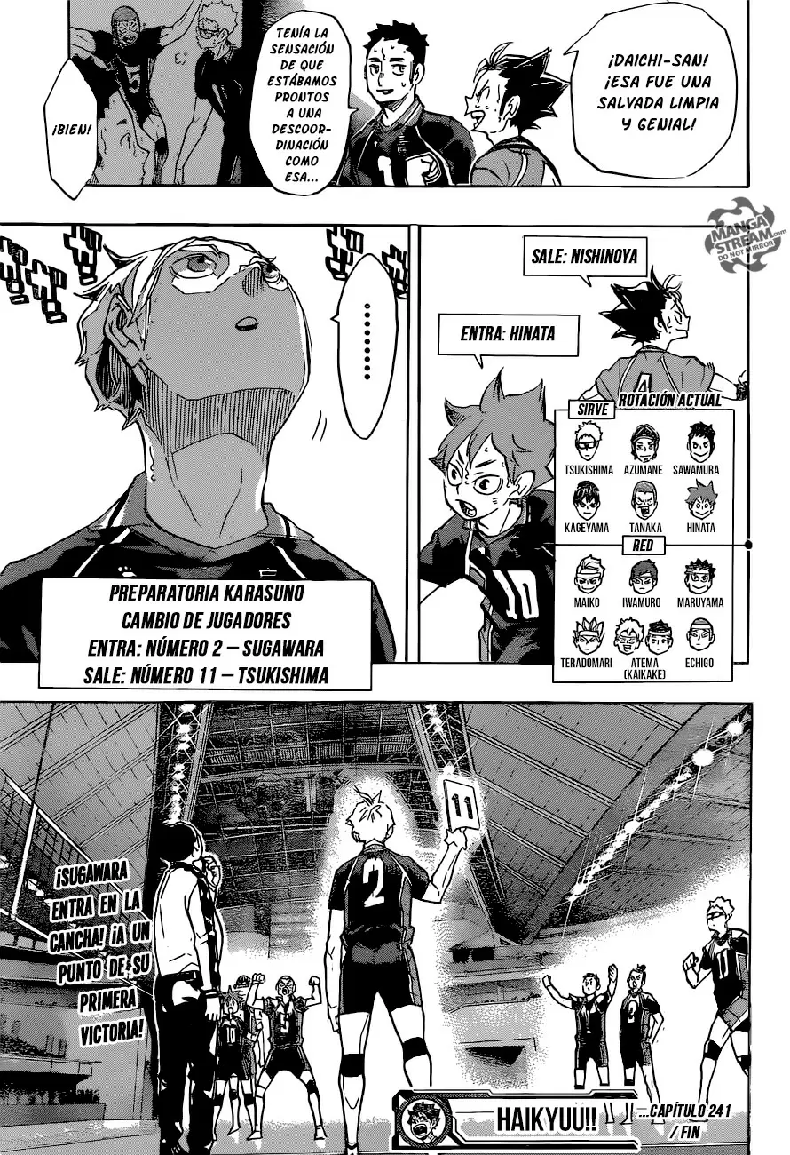 Haikyuu!! - Capítulo 241 - Página 21 - LectorTMOo