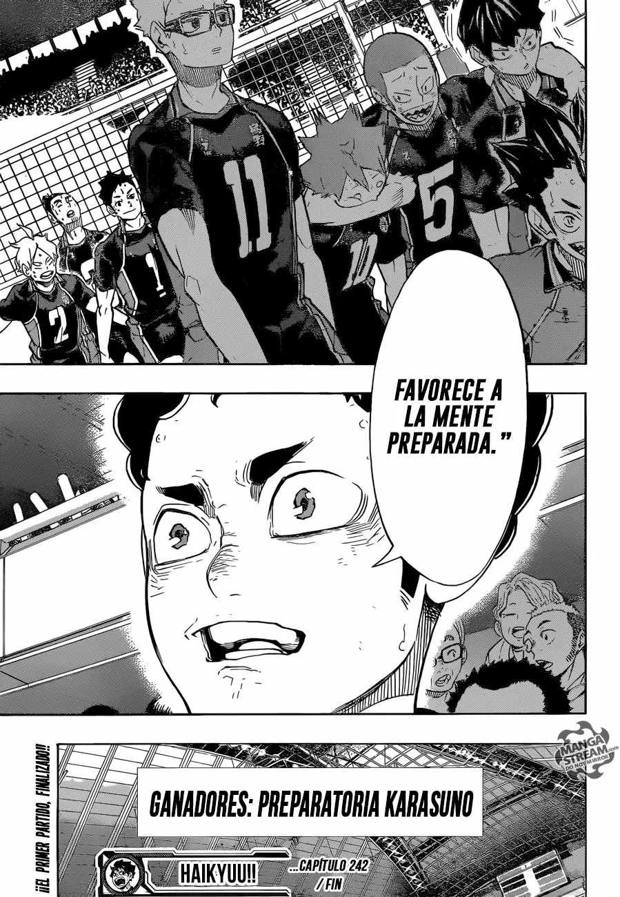 Haikyuu!! - Capítulo 242 - Página 18 - LectorTMOo