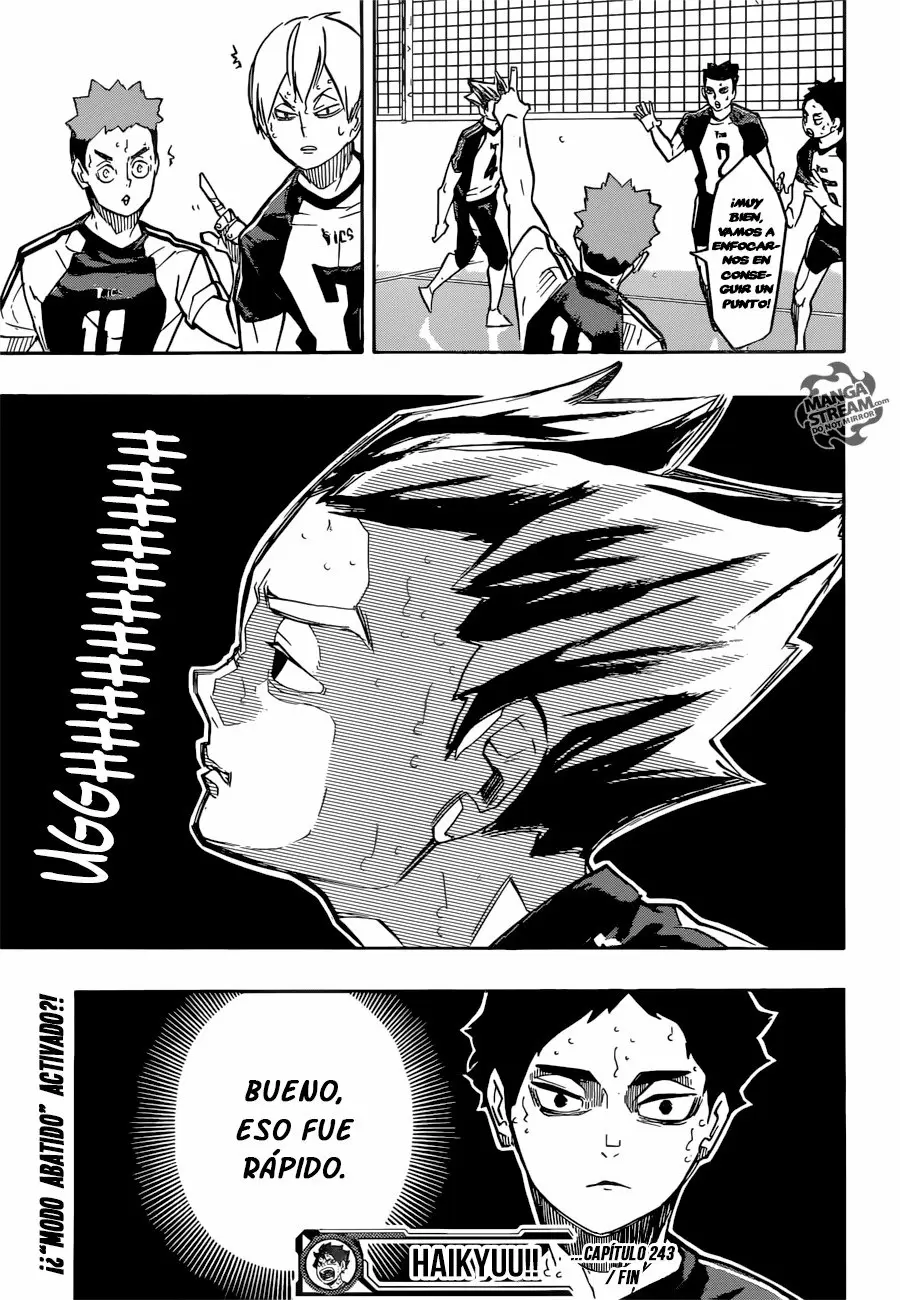 Haikyuu!! - Capítulo 243 - Página 20 - LectorTMOo
