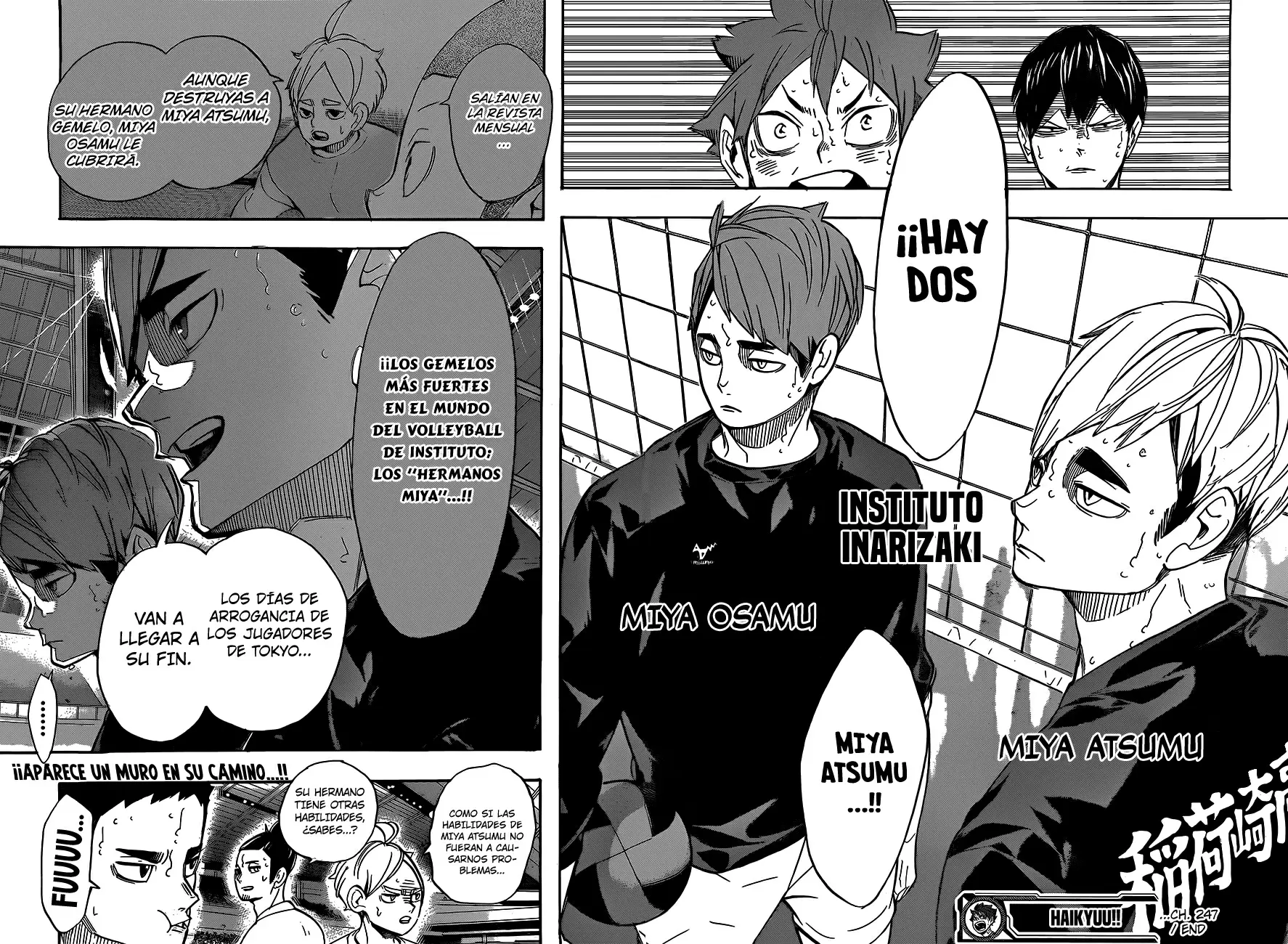 Haikyuu!! - Capítulo 247 - Página 17 - LectorTMOo