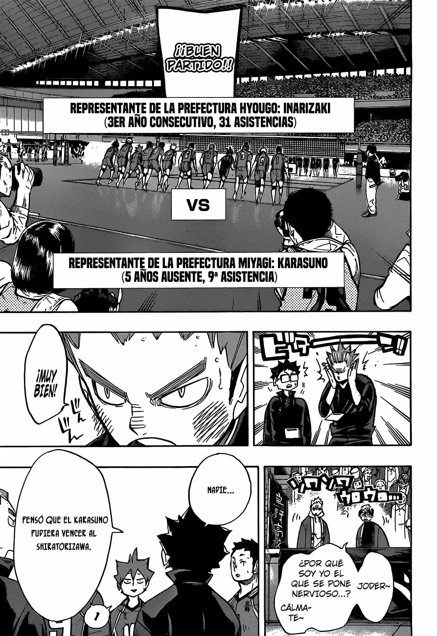 Haikyuu!! - Capítulo 249 - Página 6 - LectorTMOo