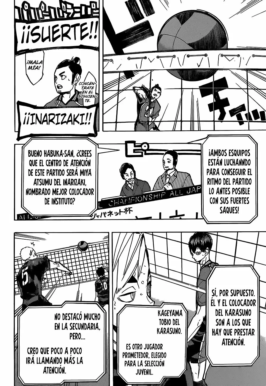 Haikyuu!! - Capítulo 249 - Página 16 - LectorTMOo