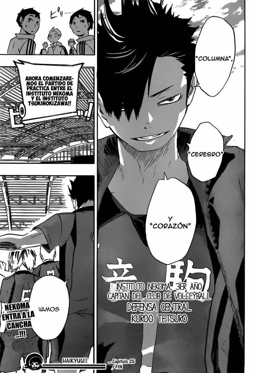 Haikyuu!! - Capítulo 25 - Página 19 - LectorTMOo