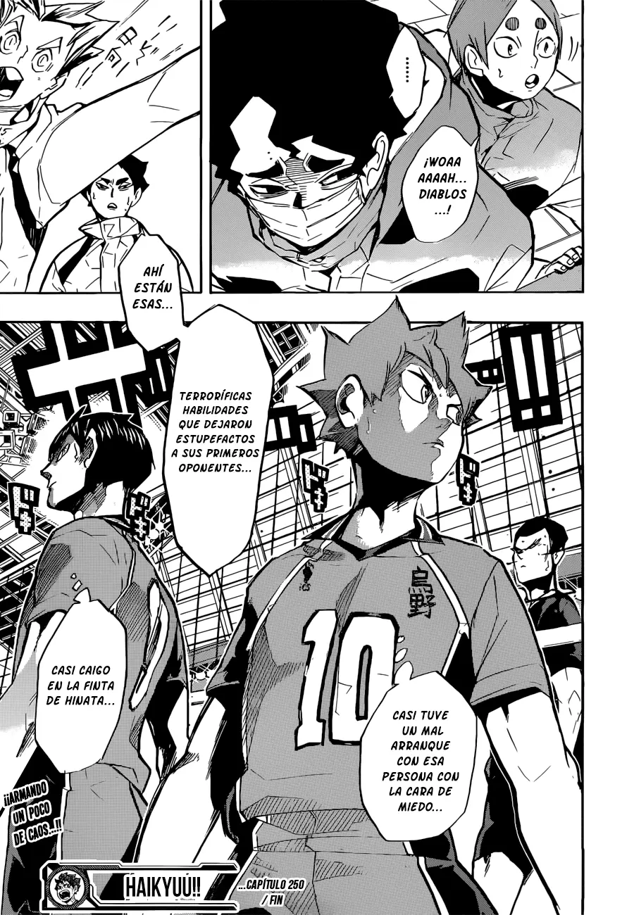 Haikyuu!! - Capítulo 250 - Página 14 - LectorTMOo