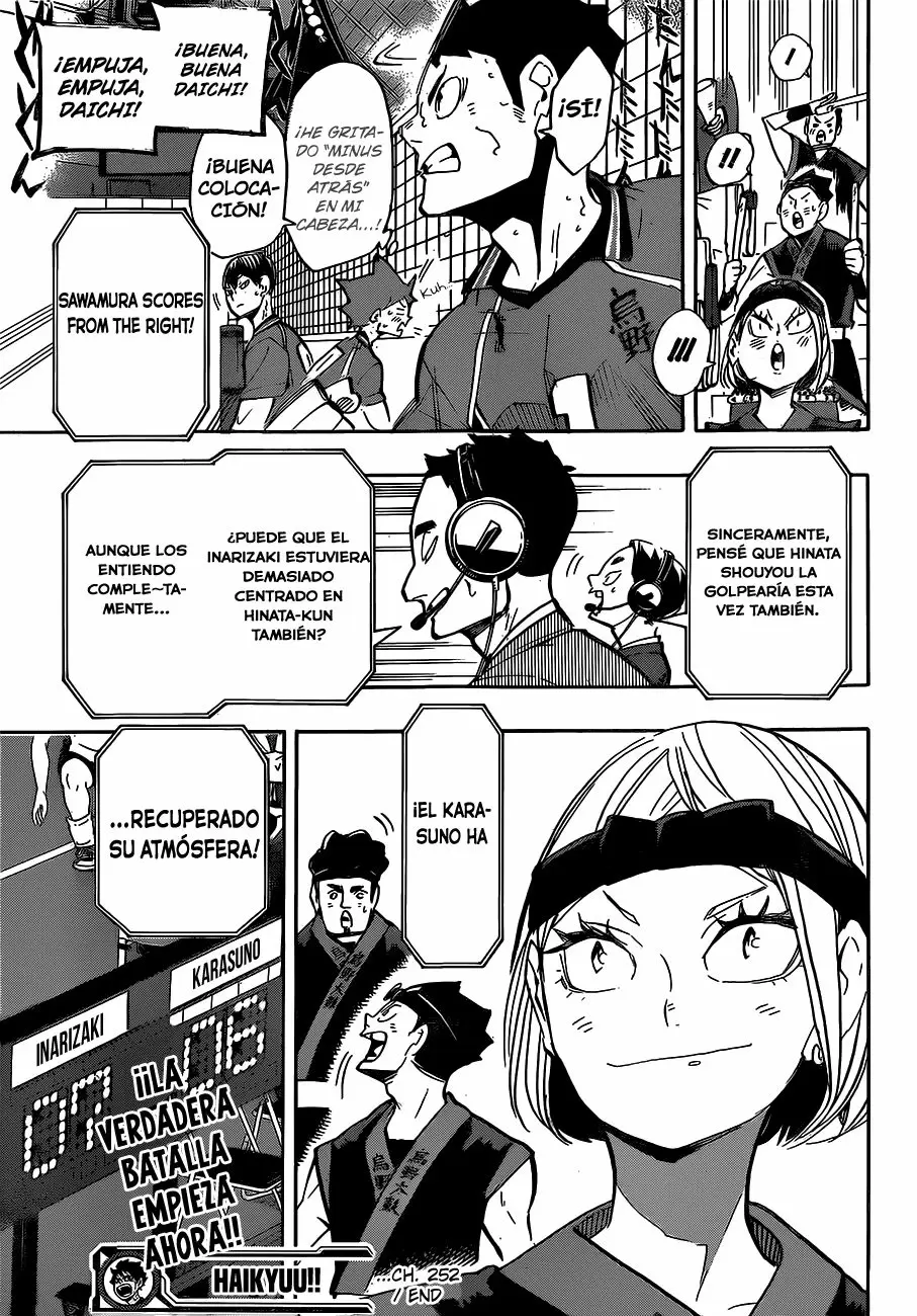 Haikyuu!! - Capítulo 252 - Página 20 - LectorTMOo