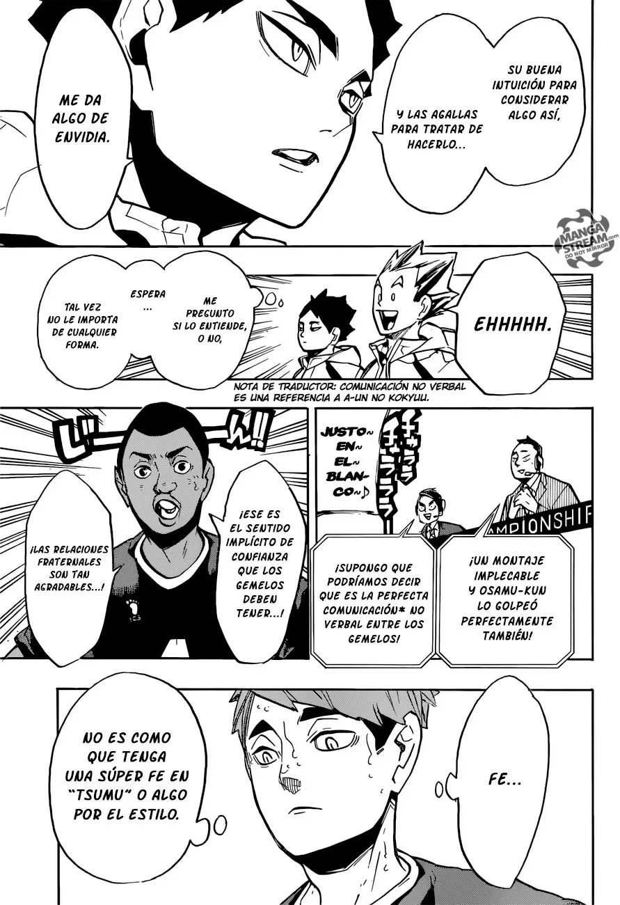 Haikyuu!! capítulo 254 página 5