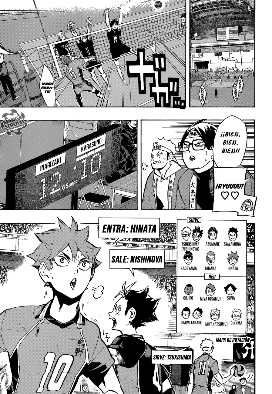 Haikyuu!! capítulo 254 página 15