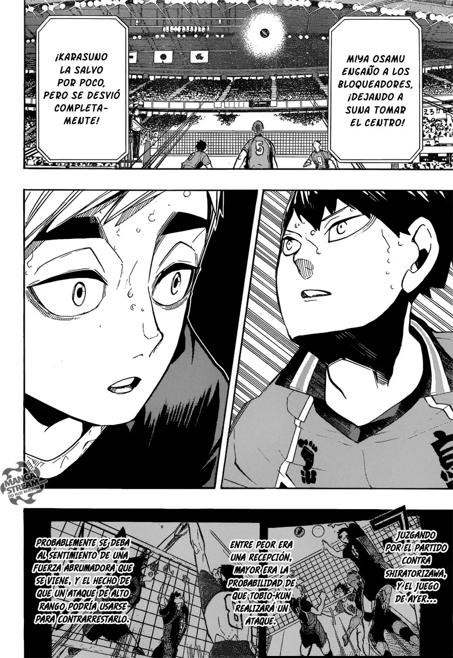 Haikyuu!! capítulo 254 página 18