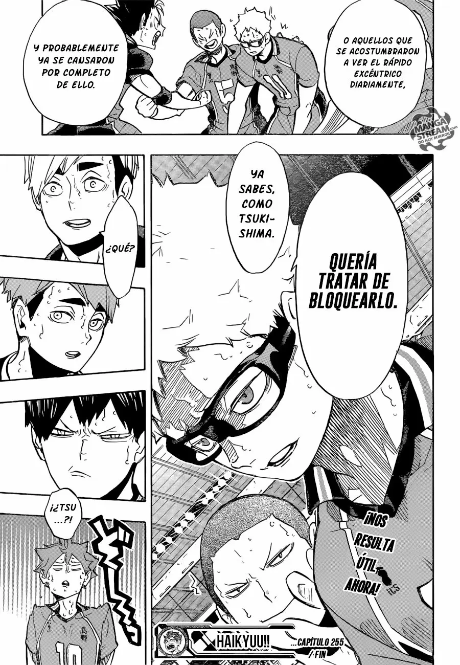 Haikyuu!! - Capítulo 255 - Página 19 - LectorTMOo