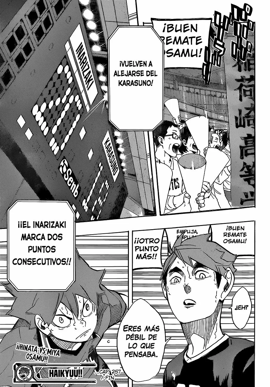 Haikyuu!! - Capítulo 257 - Página 19 - LectorTMOo