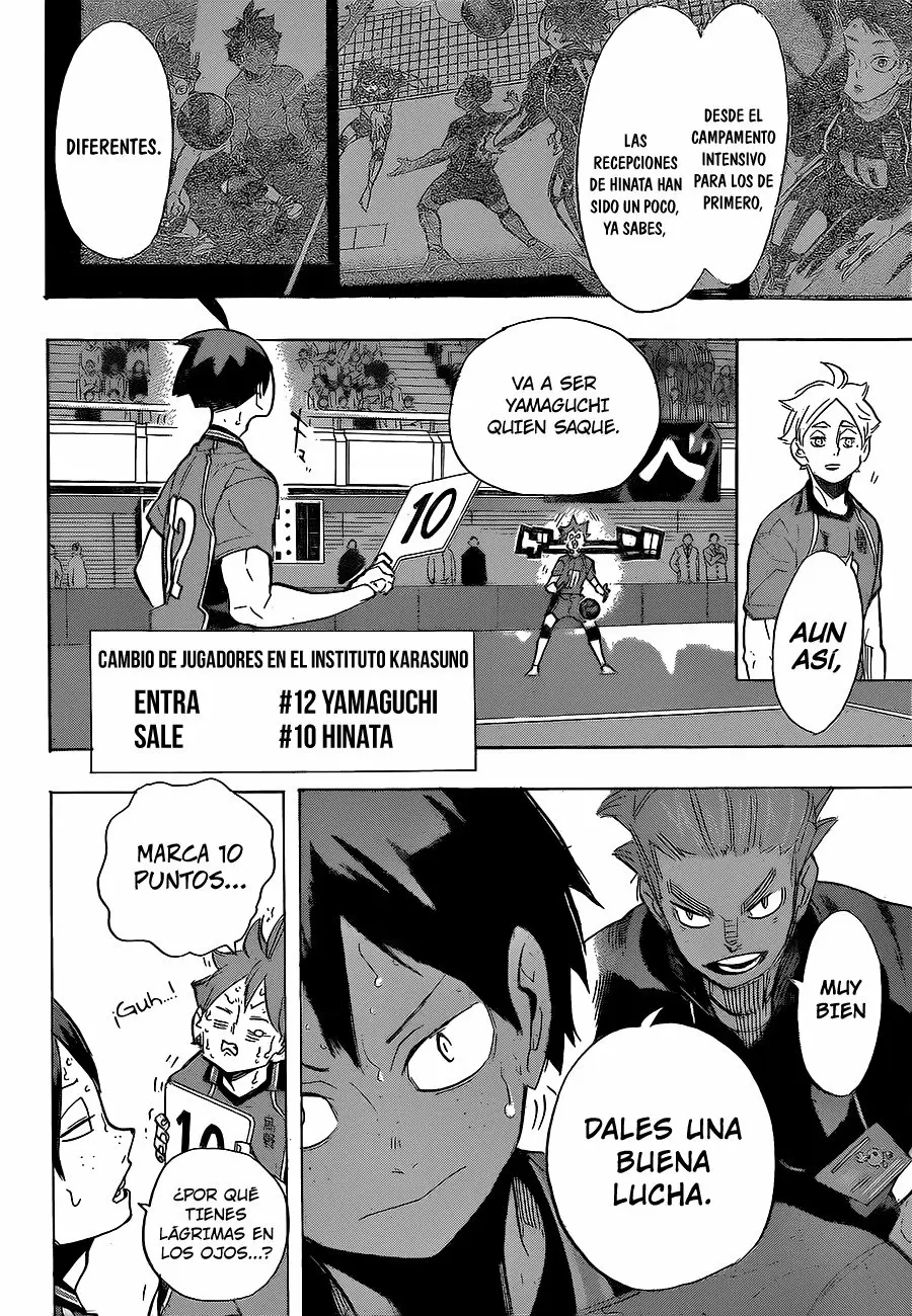 Haikyuu!! - Capítulo 259 - Página 17 - LectorTMOo
